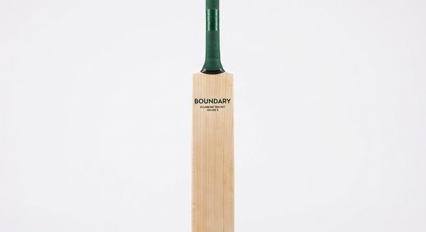 English Willow Bat — Grade 2 — detail view